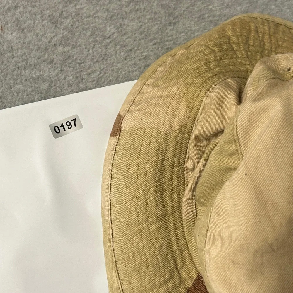 Bernard Cap Co Boonie Hat Tan Desert Camo Unisex 7 1/4 Military Sun Hat 0307